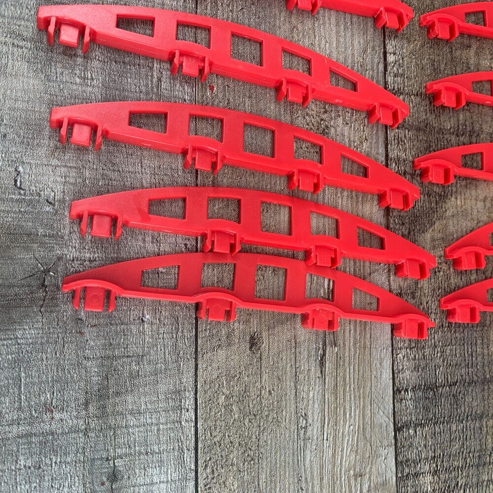 Rokenbok Lot Red Building Ramp Rails Bridge Pieces - Picture 14 of 16